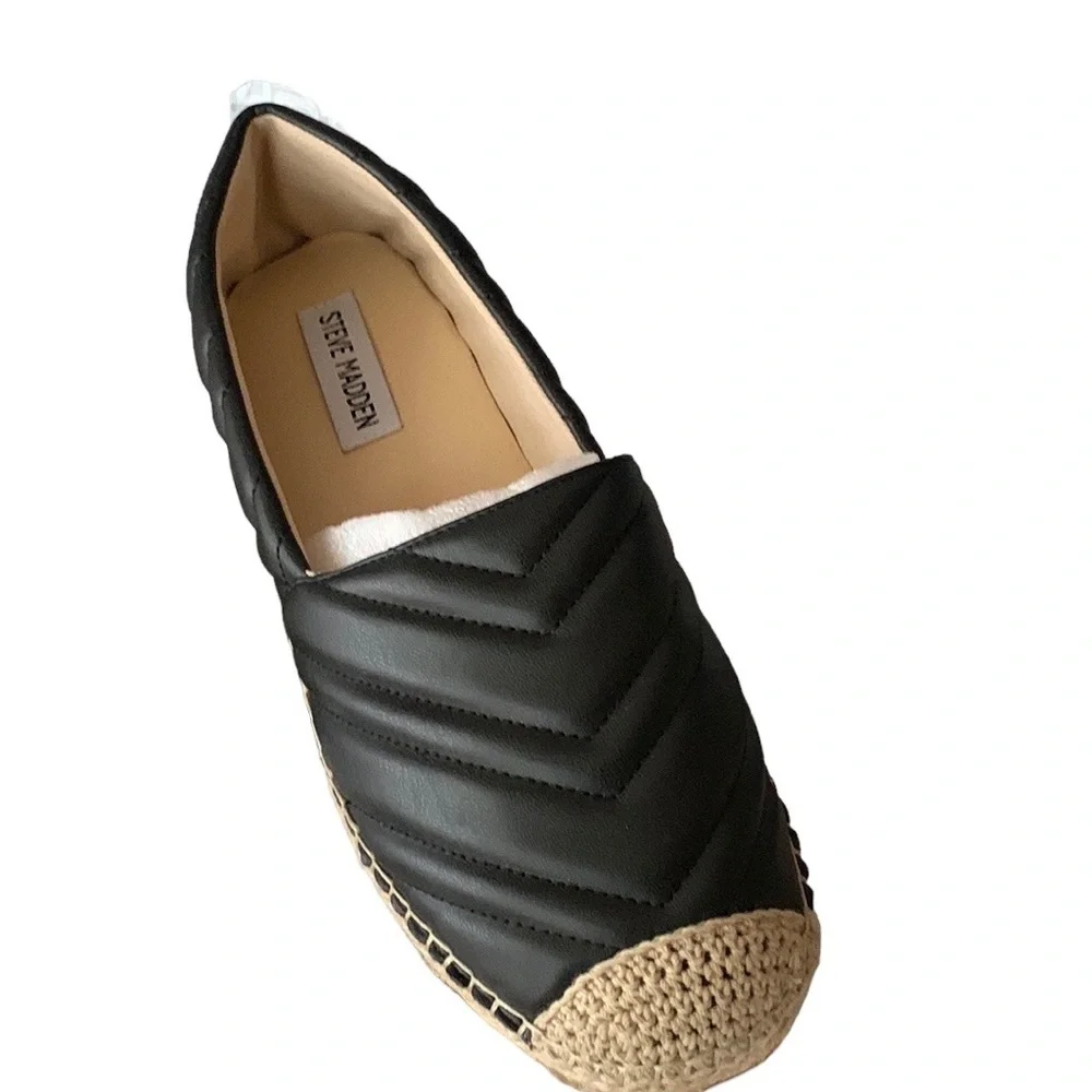 Steve Madden Winnow black espadrille , NWT box is available, 9.5